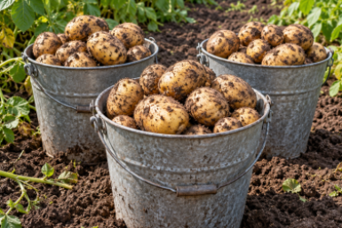 "Гала" уже не фаворит: эти 3 сорта картофеля лучшие для хранения - 3 ведра с 2 кустов